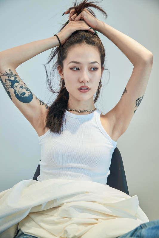 酷酷的欧美风亚洲少少女图片