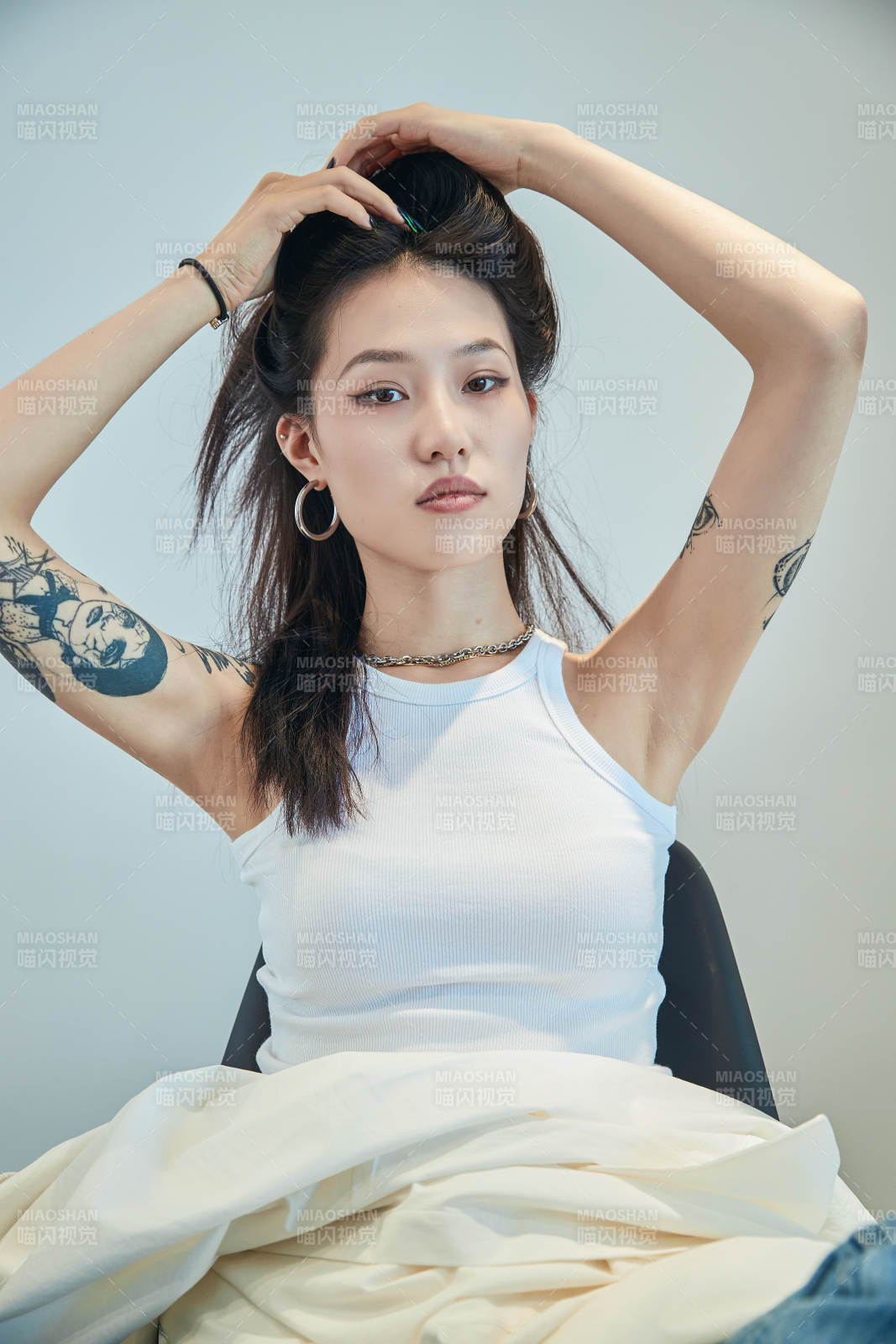 酷酷的欧美风亚洲少少女图片