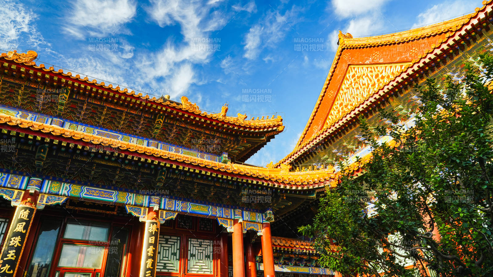 颐和园古建筑风光图片