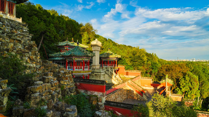 颐和园佛香阁风光图片