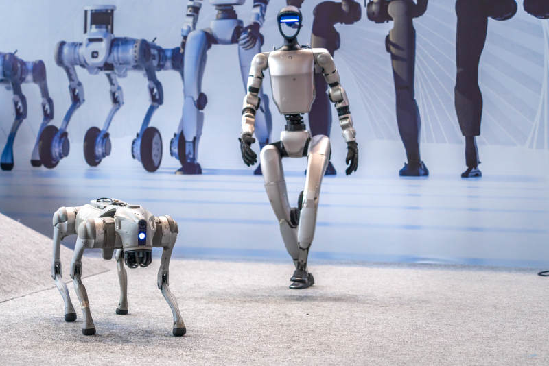 机器人共舞未来图片