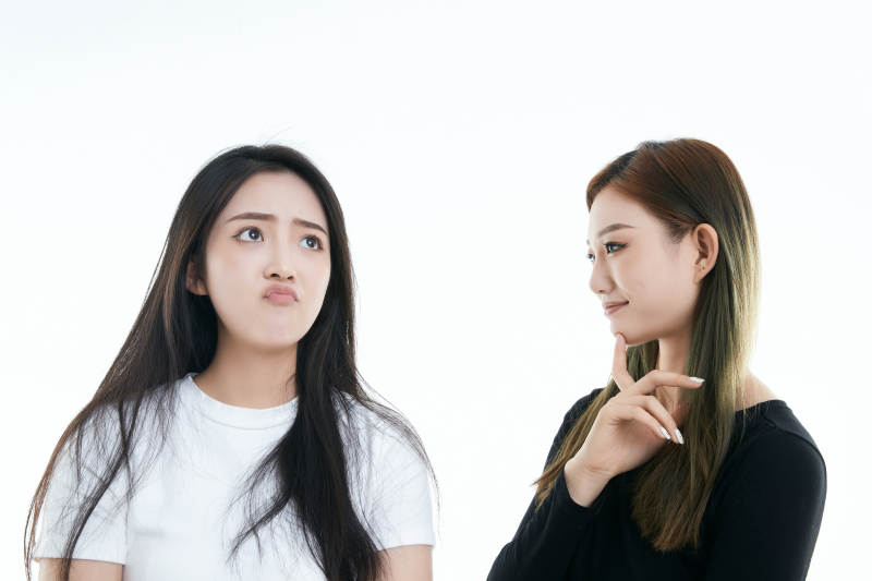 可爱的亚洲闺蜜少女图片