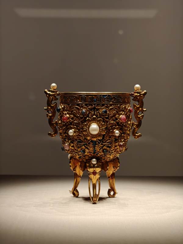 清乾隆 金瓯永固杯图片