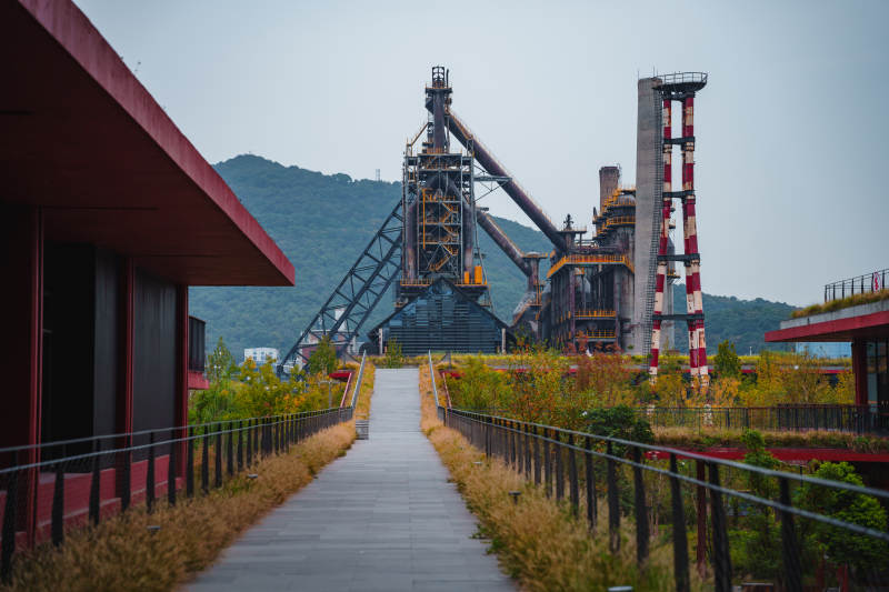 工业遗址风光图片