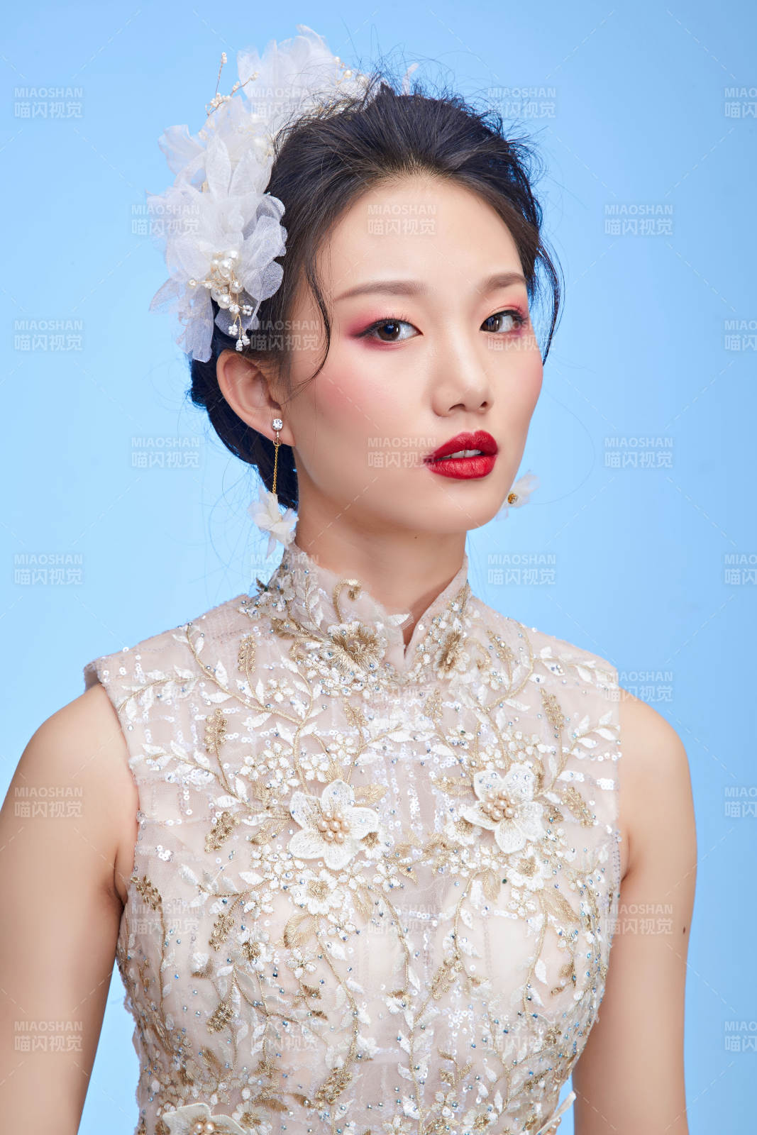 亚洲女性妆面图片