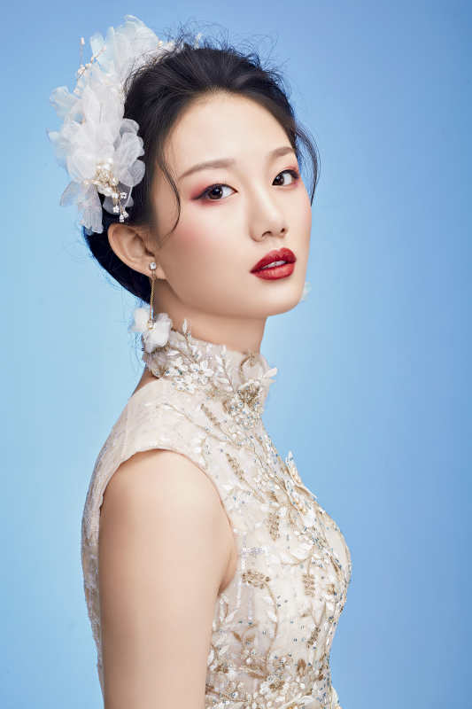 亚洲女性妆面图片