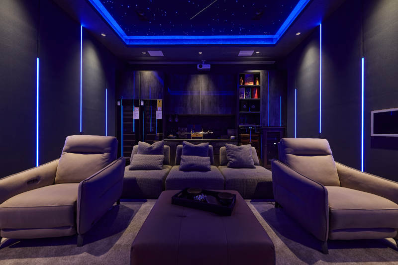 豪华家庭影院图片