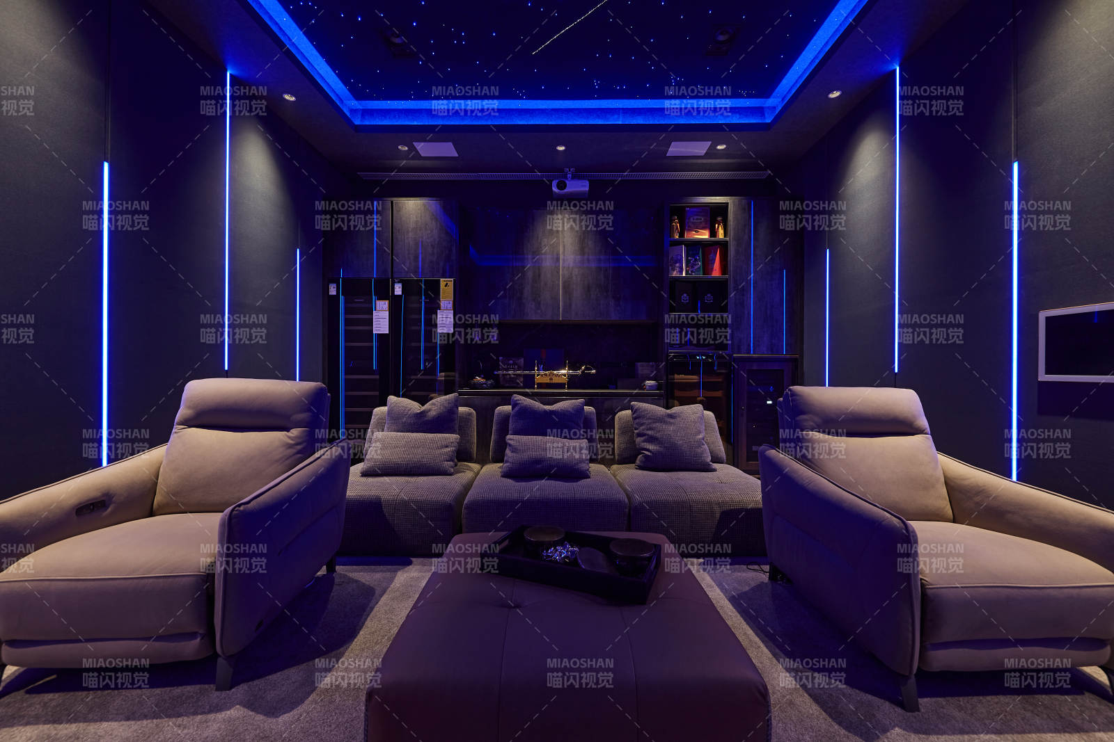 豪华家庭影院图片