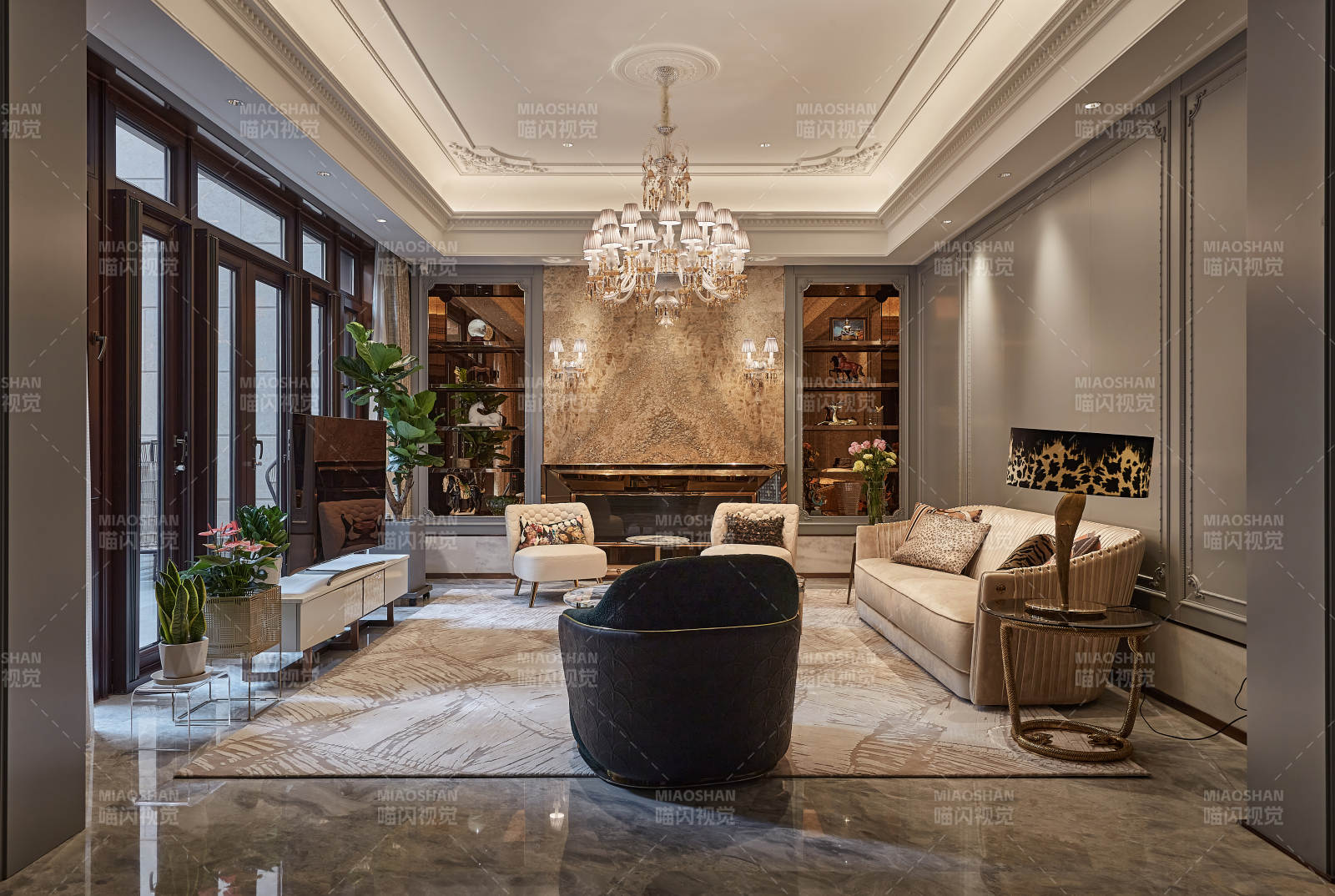 奢华客厅设计图片