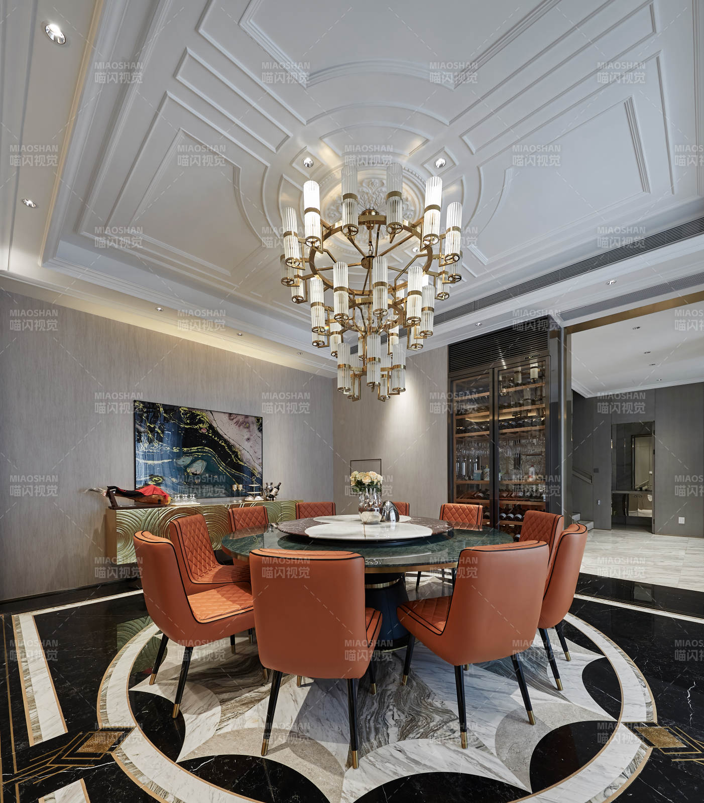 奢华餐厅设计图片