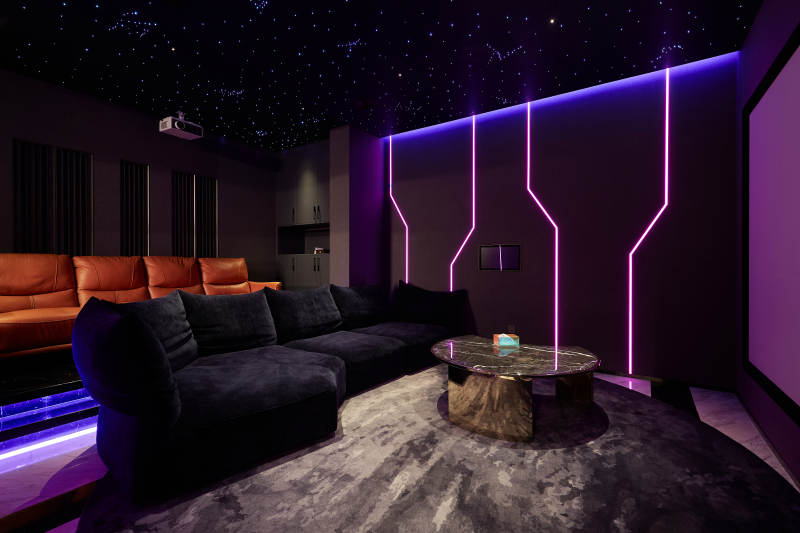 未来感影音室图片