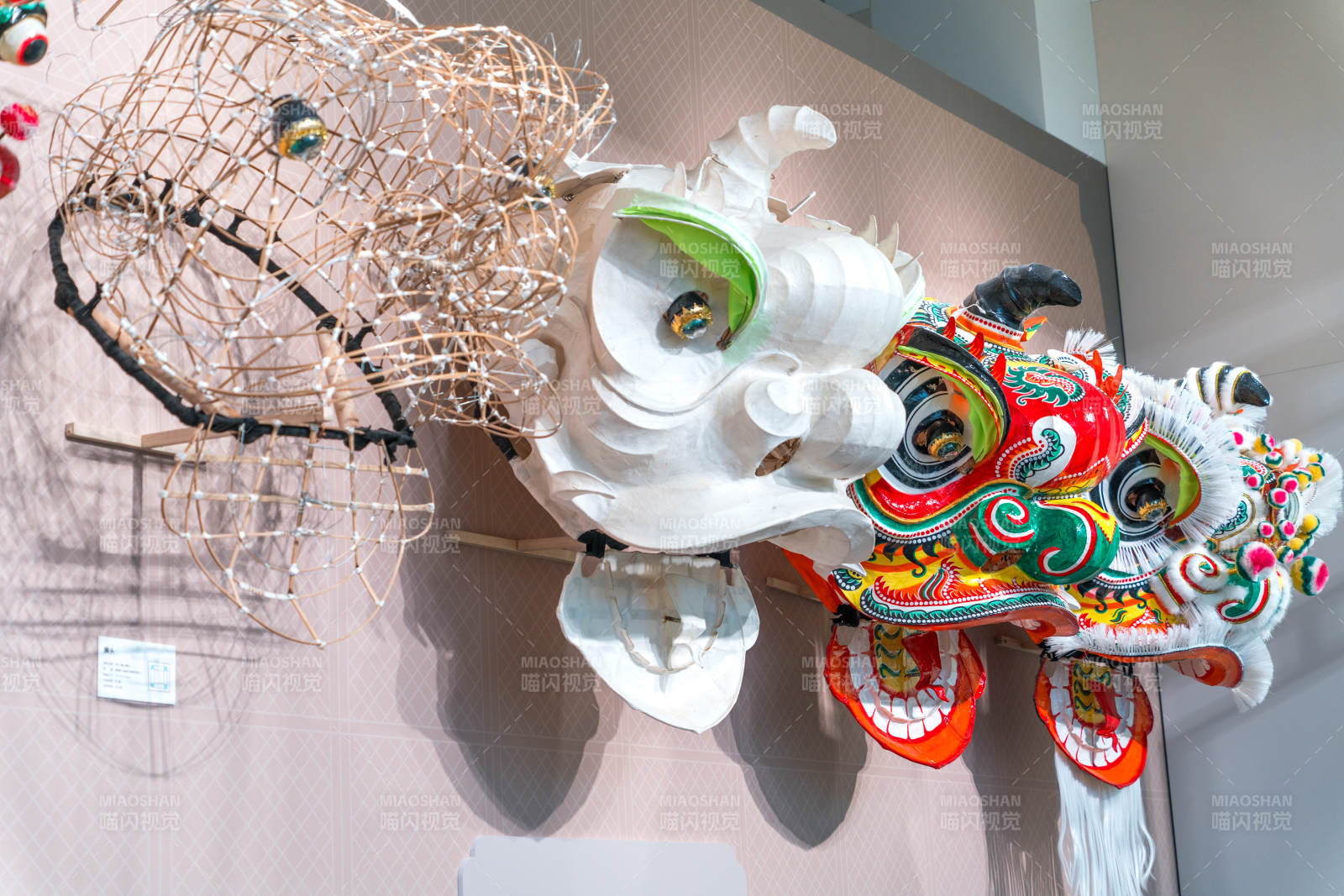 非遗舞狮狮头扎作制作流程图片