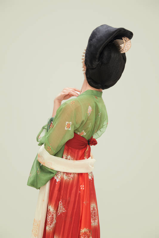 大唐风韵女性古装妆容造型图片