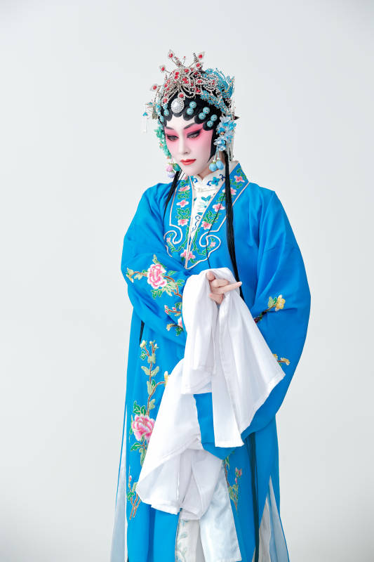 国粹戏曲京剧昆曲青衣旦角形象的女性演员图片