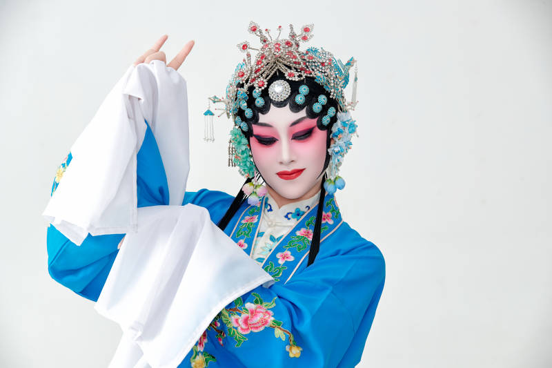 国粹戏曲京剧昆曲青衣旦角形象的女性演员图片