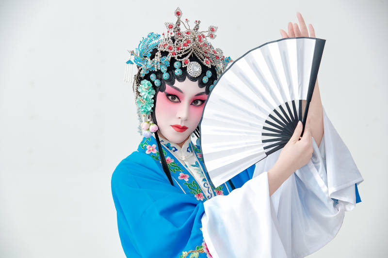 国粹戏曲京剧昆曲青衣旦角形象的女性演员图片