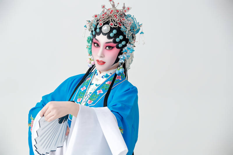 国粹戏曲京剧昆曲青衣旦角形象的女性演员图片