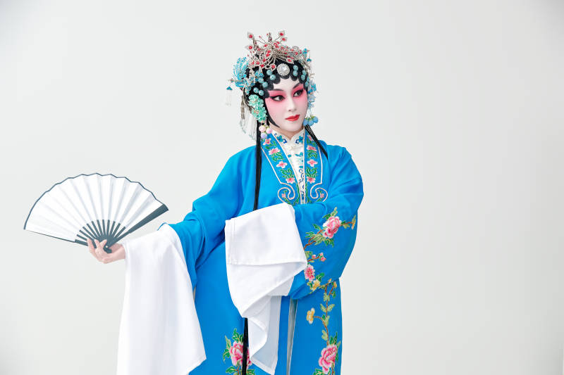 国粹戏曲京剧昆曲青衣旦角形象的女性演员图片