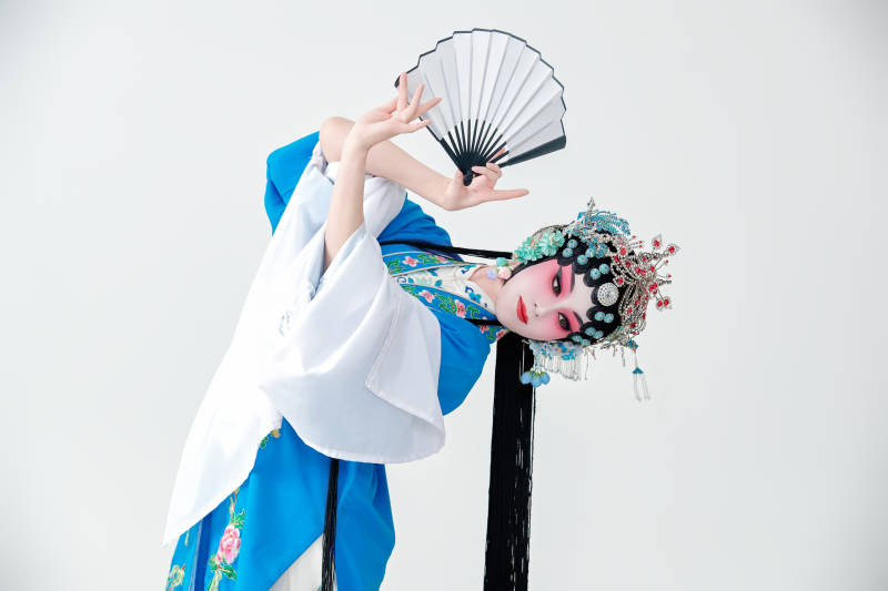 国粹戏曲京剧昆曲青衣旦角形象的女性演员图片