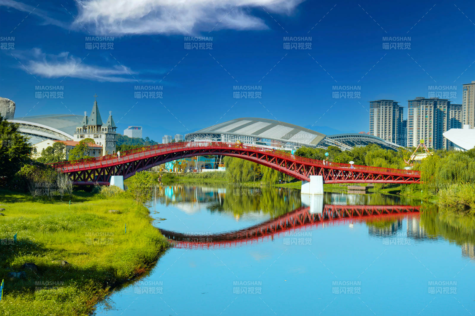 福州旗山湖公园图片