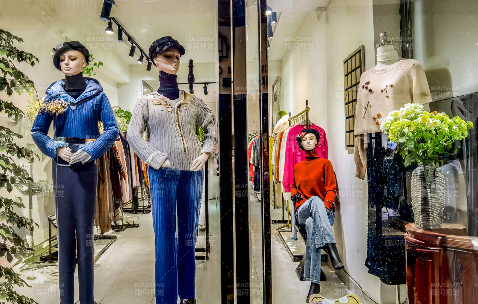 时尚橱窗展示图片