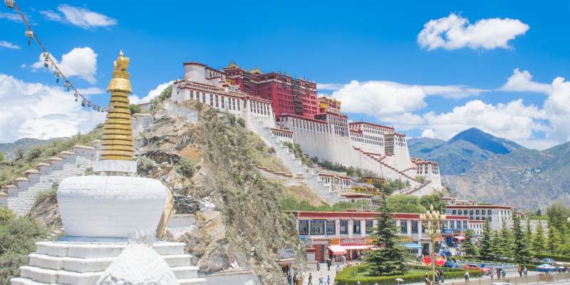 布达拉宫风光图片