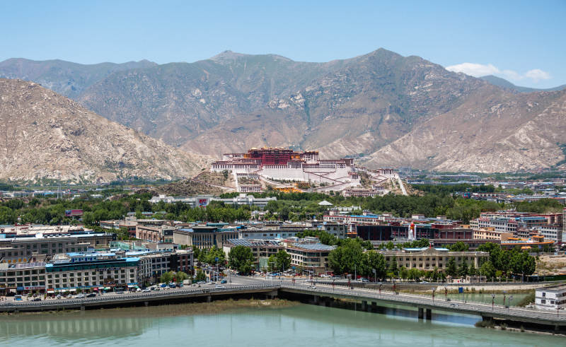 布达拉宫风光图片