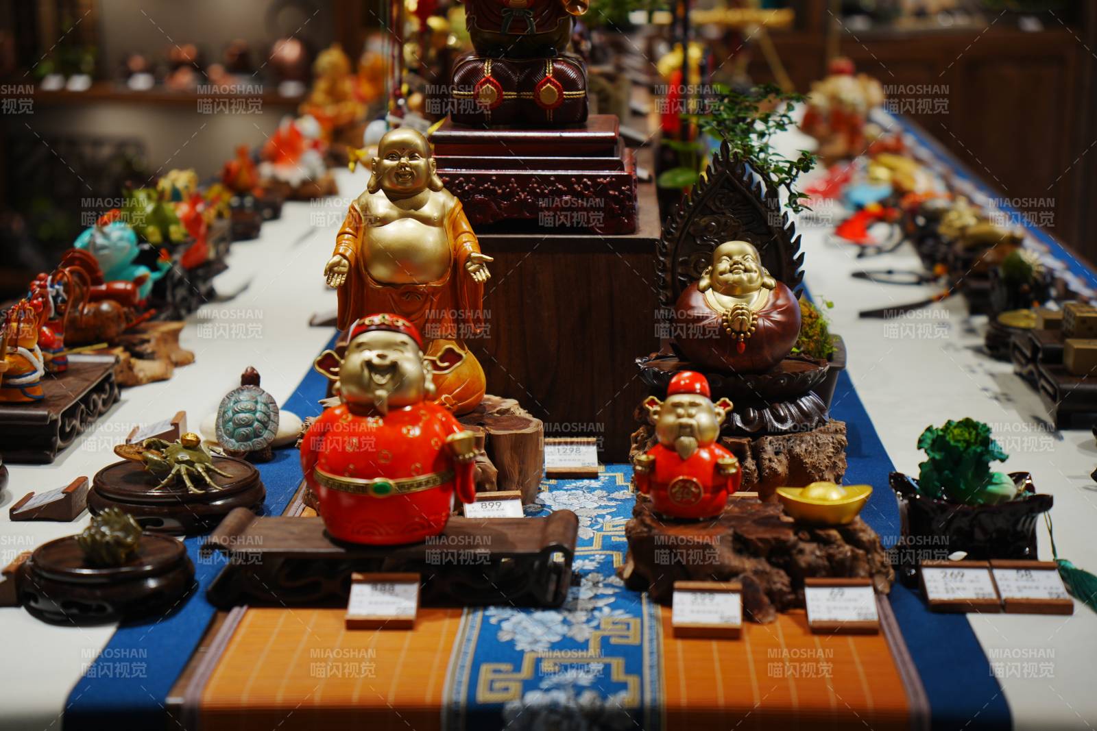 佛像摆件展销会图片