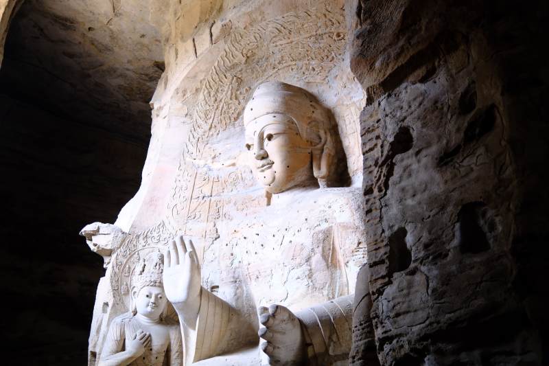 云冈石窟佛像雕刻图片