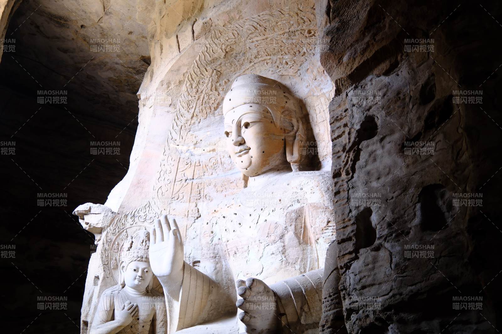 云冈石窟佛像雕刻图片