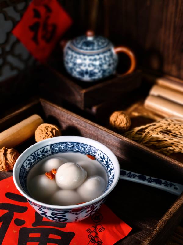 元宵佳节团圆汤图片