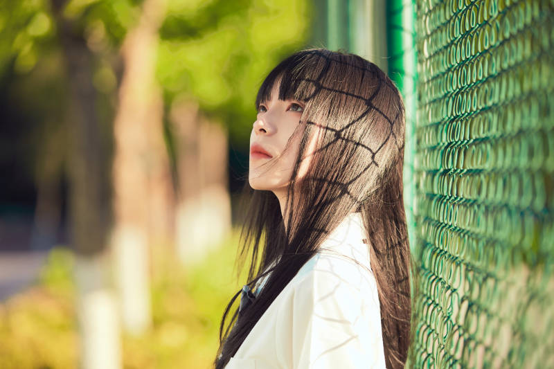 穿着日系JK制服的亚洲少女图片