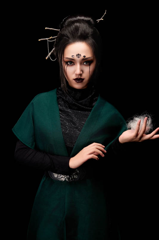 COS古代神话传说中精怪仙魔的东方女性图片