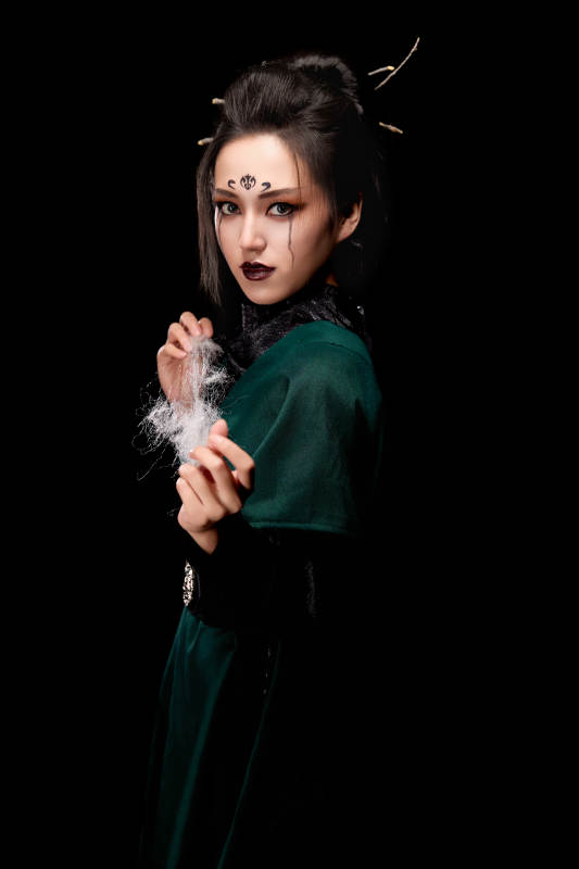 COS古代神话传说中精怪仙魔的东方女性图片