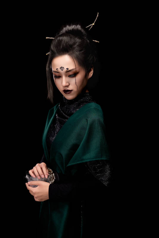 COS古代神话传说中精怪仙魔的东方女性图片