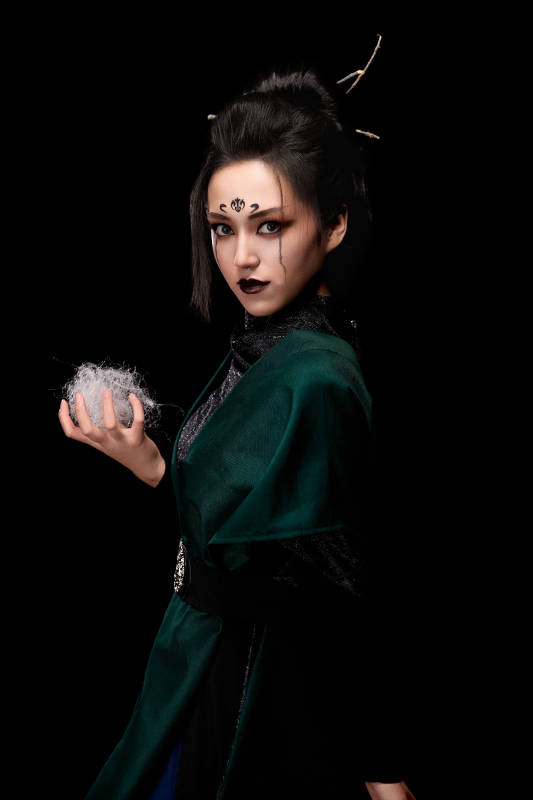 COS古代神话传说中精怪仙魔的东方女性图片