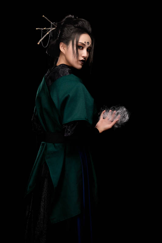 COS古代神话传说中精怪仙魔的东方女性图片