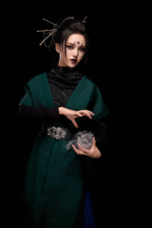 COS古代神话传说中精怪仙魔的东方女性图片