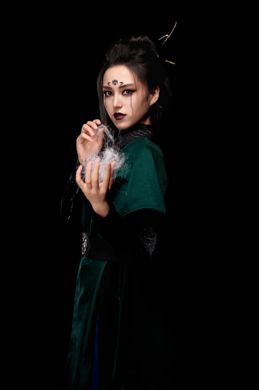 COS古代神话传说中精怪仙魔的东方女性图片