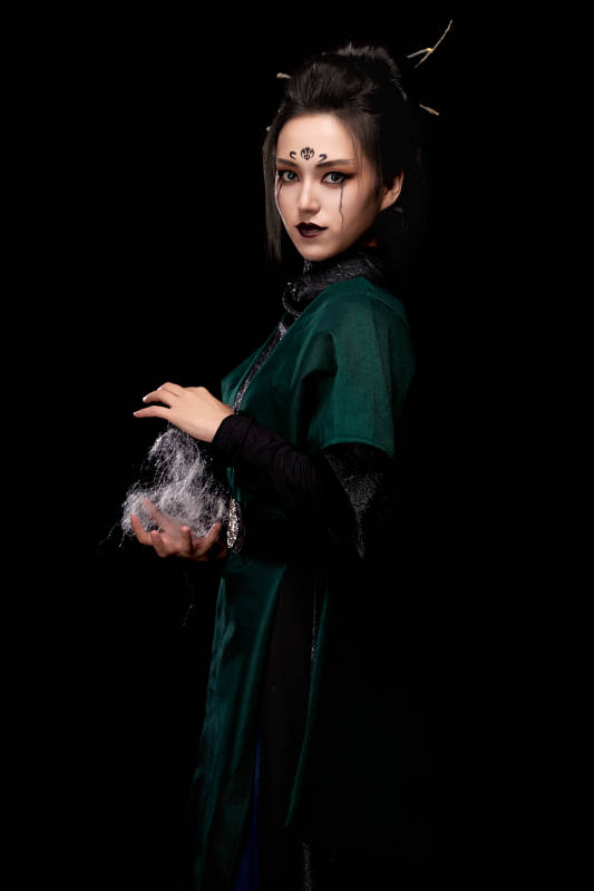 COS古代神话传说中精怪仙魔的东方女性图片