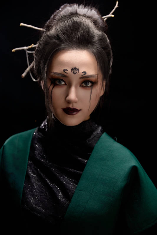 COS古代神话传说中精怪仙魔的东方女性图片