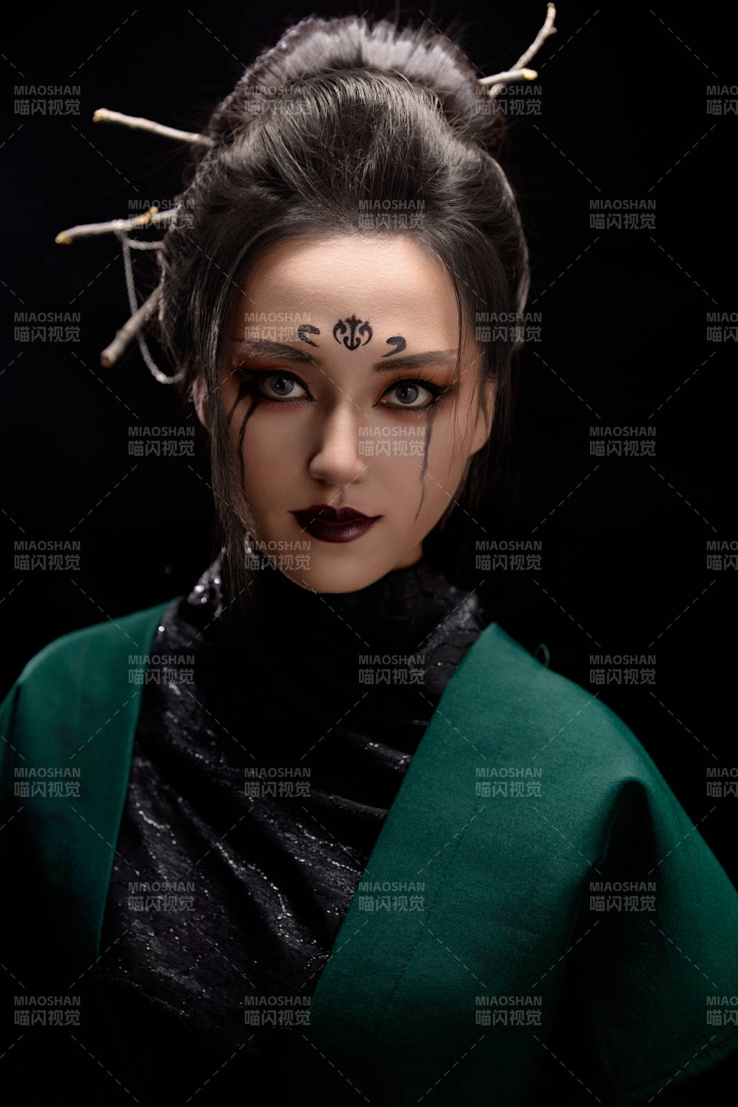 COS古代神话传说中精怪仙魔的东方女性图片