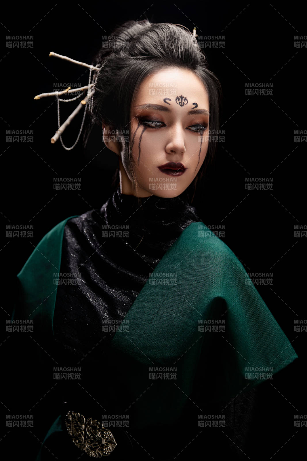 COS古代神话传说中精怪仙魔的东方女性图片