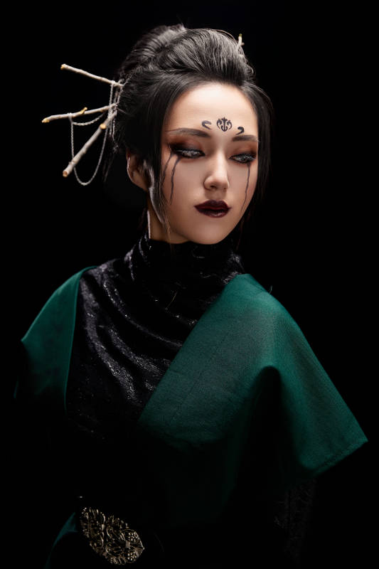 COS古代神话传说中精怪仙魔的东方女性图片