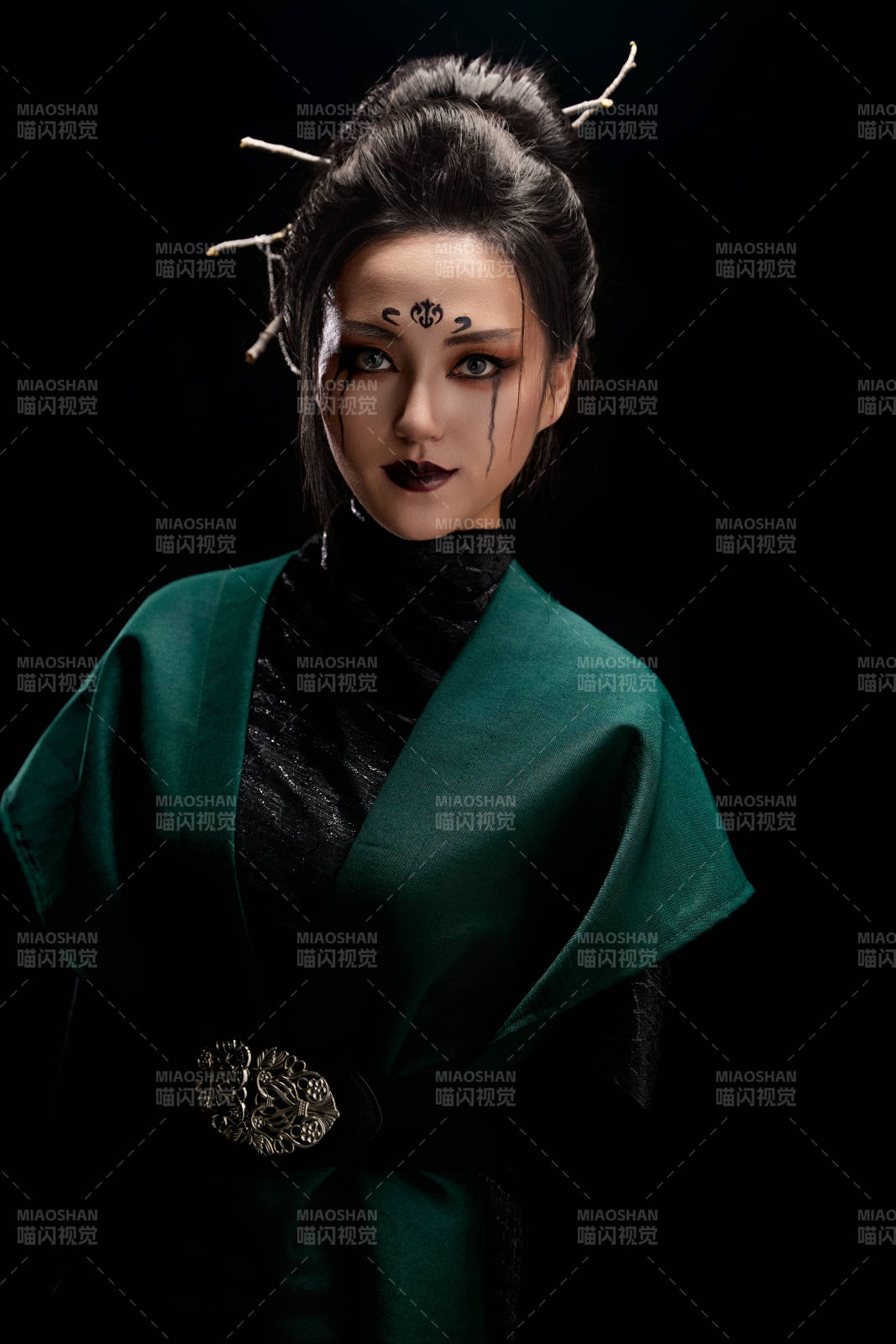 COS古代神话传说中精怪仙魔的东方女性图片