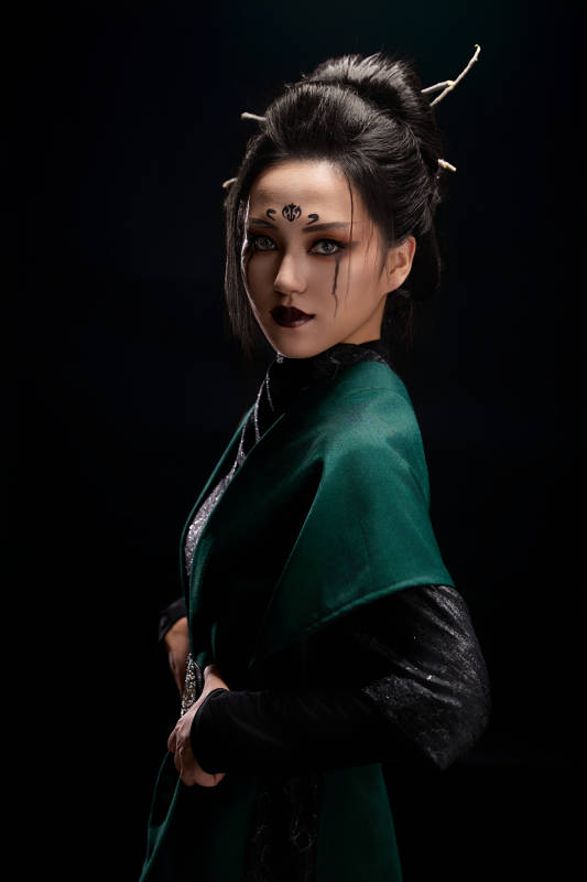 COS古代神话传说中精怪仙魔的东方女性图片