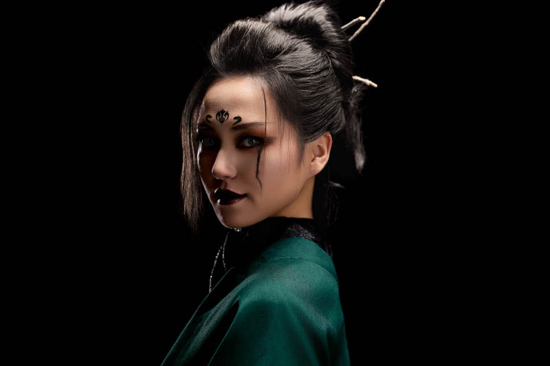 COS古代神话传说中精怪仙魔的东方女性图片