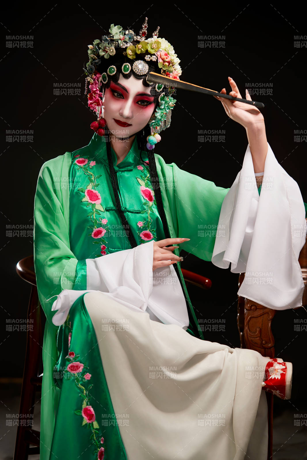 国粹戏曲京剧昆曲青衣旦角形象的中国少女图片