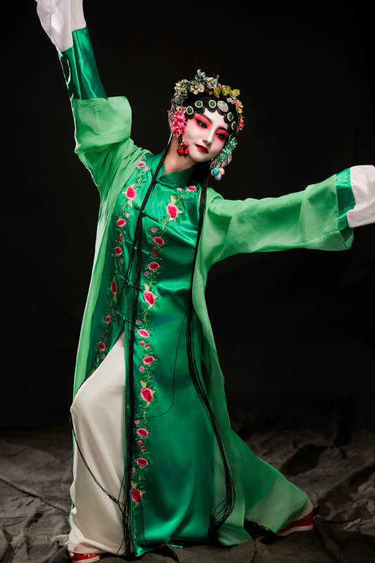 国粹戏曲京剧昆曲青衣旦角形象的中国少女图片