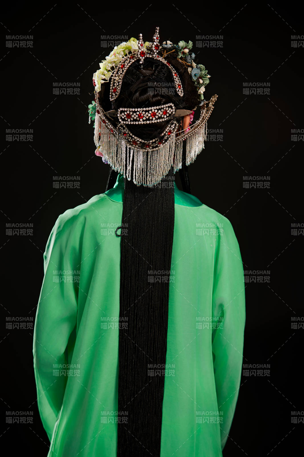 国粹戏曲京剧昆曲青衣旦角形象的中国少女图片